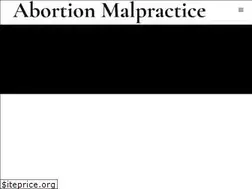 Sites similar to abortionmalpractice.org