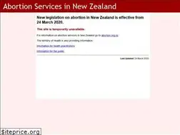 Sites similar to abortionservices.org.nz