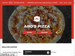 Sites similar to abospizzamenu.com