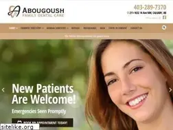 Sites similar to abougoushdental.com