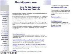 Sites similar to about-hypnosis.com