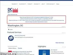 Sites similar to about.dc.gov