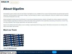 Sites similar to about.gigaom.com