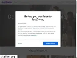 Sites similar to about.justgiving.com