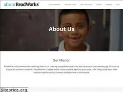 Sites similar to about.readworks.org