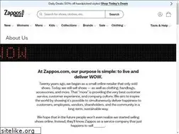 Sites similar to about.zappos.com