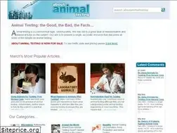 Sites similar to aboutanimaltesting.co.uk
