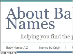 Sites similar to aboutbabynames.com