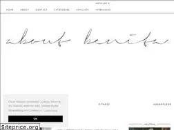 Sites similar to aboutbenita.com