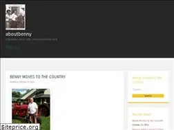 Sites similar to aboutbenny.wordpress.com