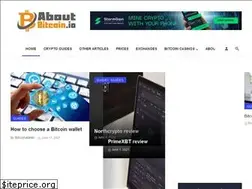 Sites similar to aboutbitcoin.io