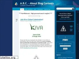 Sites similar to aboutblogcontest.blogspot.com