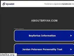 Sites similar to aboutbryan.com