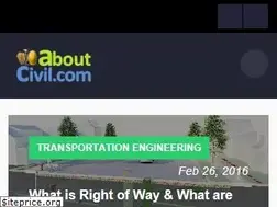 Sites similar to aboutcivil.com