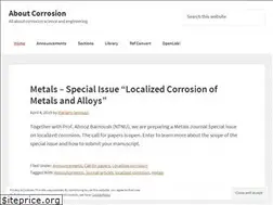 Sites similar to aboutcorrosion.com