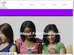Sites similar to aboutfaceboutique.com
