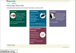 Sites similar to aboutfaith.co.uk