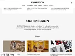 Sites similar to aboutfarfetch.com