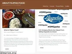 Sites similar to aboutfilipinofood.com