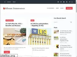Sites similar to aboutinsurance.in