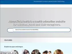 Sites similar to aboutkidshealth.ca