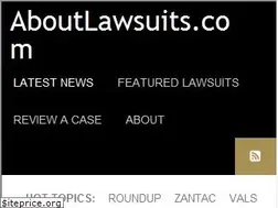Sites similar to aboutlawsuits.com