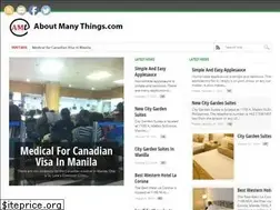 Sites similar to aboutmanythings.com