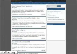 Sites similar to aboutnigerians.com