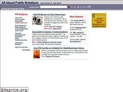 Sites similar to aboutpublicrelations.net