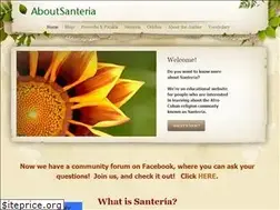Sites similar to aboutsanteria.com