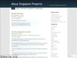 Sites similar to aboutsingaporeproperty.wordpress.com