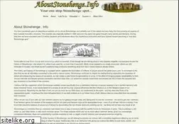 Sites similar to aboutstonehenge.info