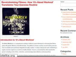 Sites similar to aboutworkout.com