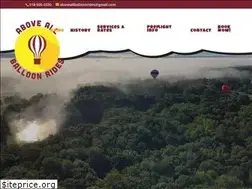 Sites similar to aboveallballoonrides.com