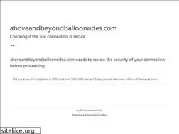 Sites similar to aboveandbeyondballoonrides.com
