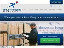 Sites similar to aboveandbeyonddelivery.com