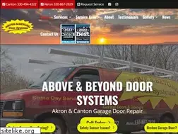 Sites similar to aboveandbeyonddoorsystems.com