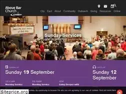 Sites similar to abovebarchurch.org.uk