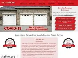 Sites similar to abovebeyondgaragedoors.com