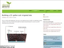 Sites similar to abovegroundfarming.com