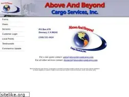 Sites similar to abovenbeyondcargo.com