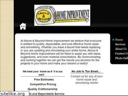 Sites similar to abovenbeyondhomeimprovement.com