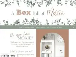 Sites similar to aboxfullofmoxie.com