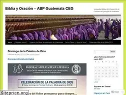 Sites similar to abpguatemala.wordpress.com