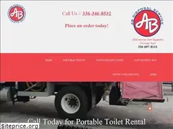 Sites similar to abportabletoilets.com
