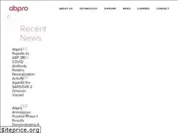 Sites similar to abpro.com