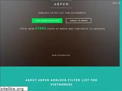 Sites similar to abpvn.com