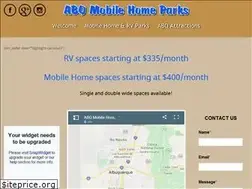 Sites similar to abqmobilehomepark.com