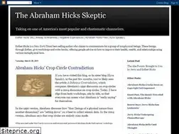 Sites similar to abrahamhicksfraud.blogspot.com
