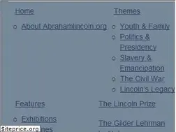Sites similar to abrahamlincoln.org